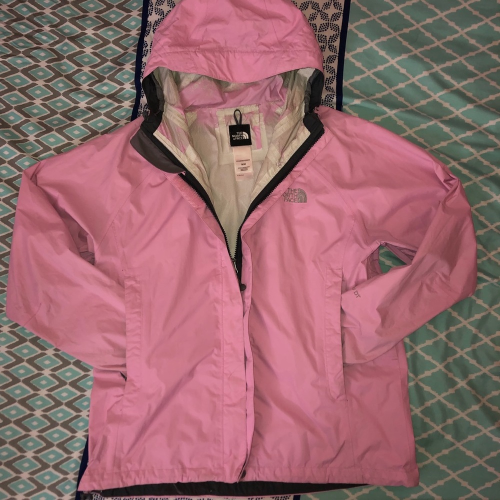 The North Face rain jacket